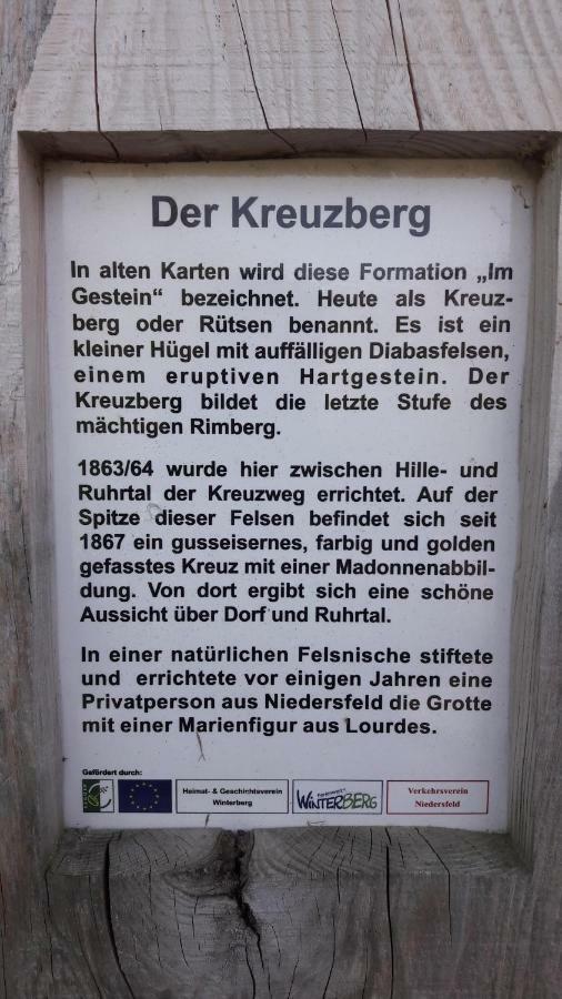 Gemuetlicher Ferienwohnung In Niedersfeld Bei Winterberg, Kostenloses Wlan Exteriér fotografie